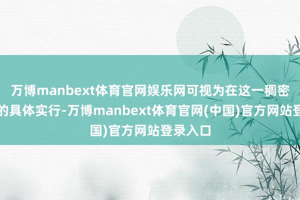 万博manbext体育官网娱乐网可视为在这一稠密叙事下的具体实行-万博manbext体育官网(中国)官方网站登录入口